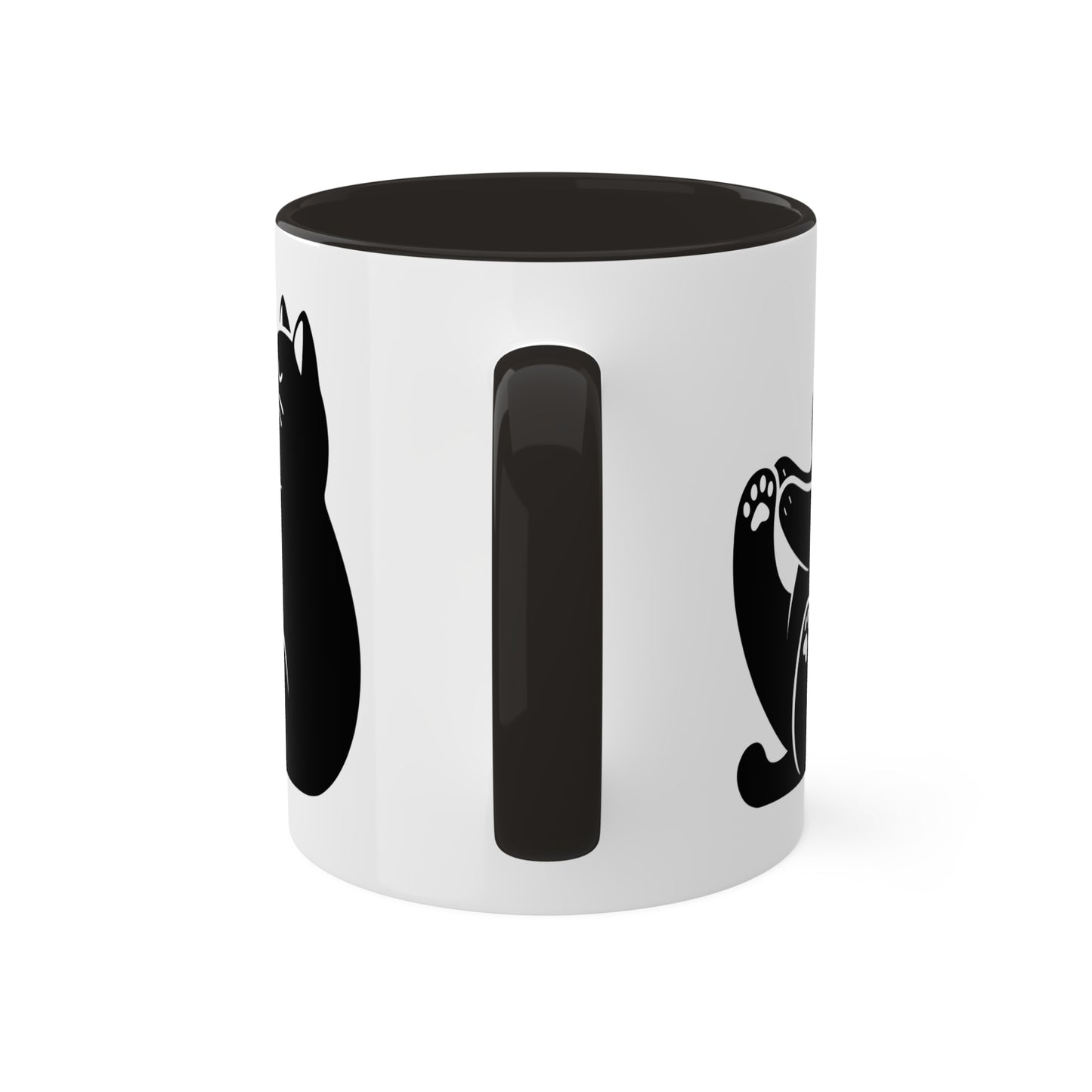 Peaceful Yoga Cat - 11oz Coffee Mug