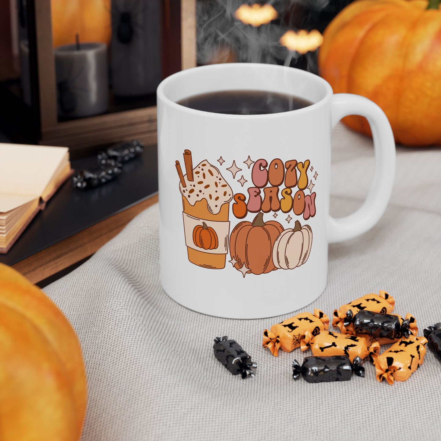 Cozy Season - Fall Thanksgiving Coffee Mug (11oz, 15oz)