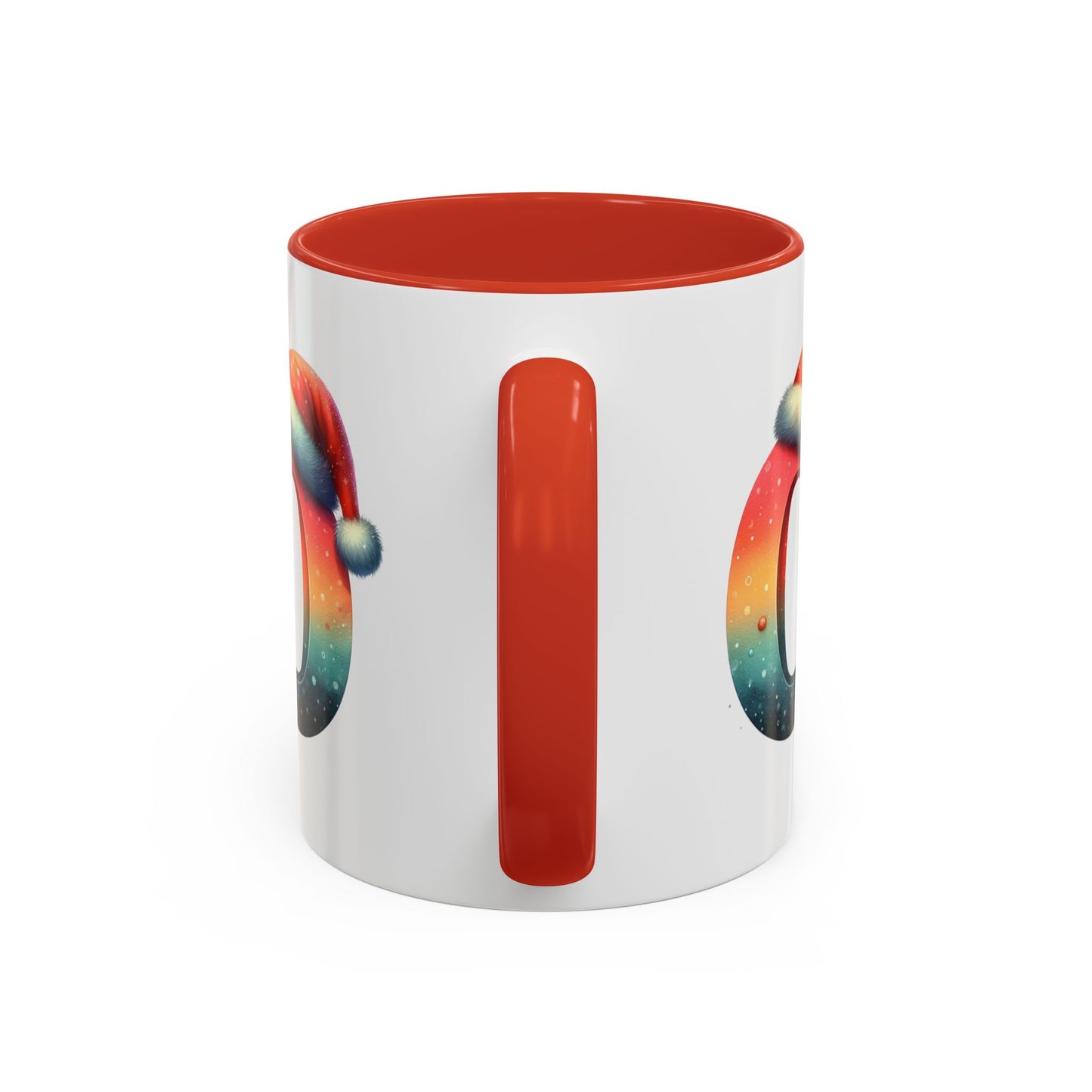 "O" Christmas Alphabet Letter - Holiday Gift Mug (11, 15oz)