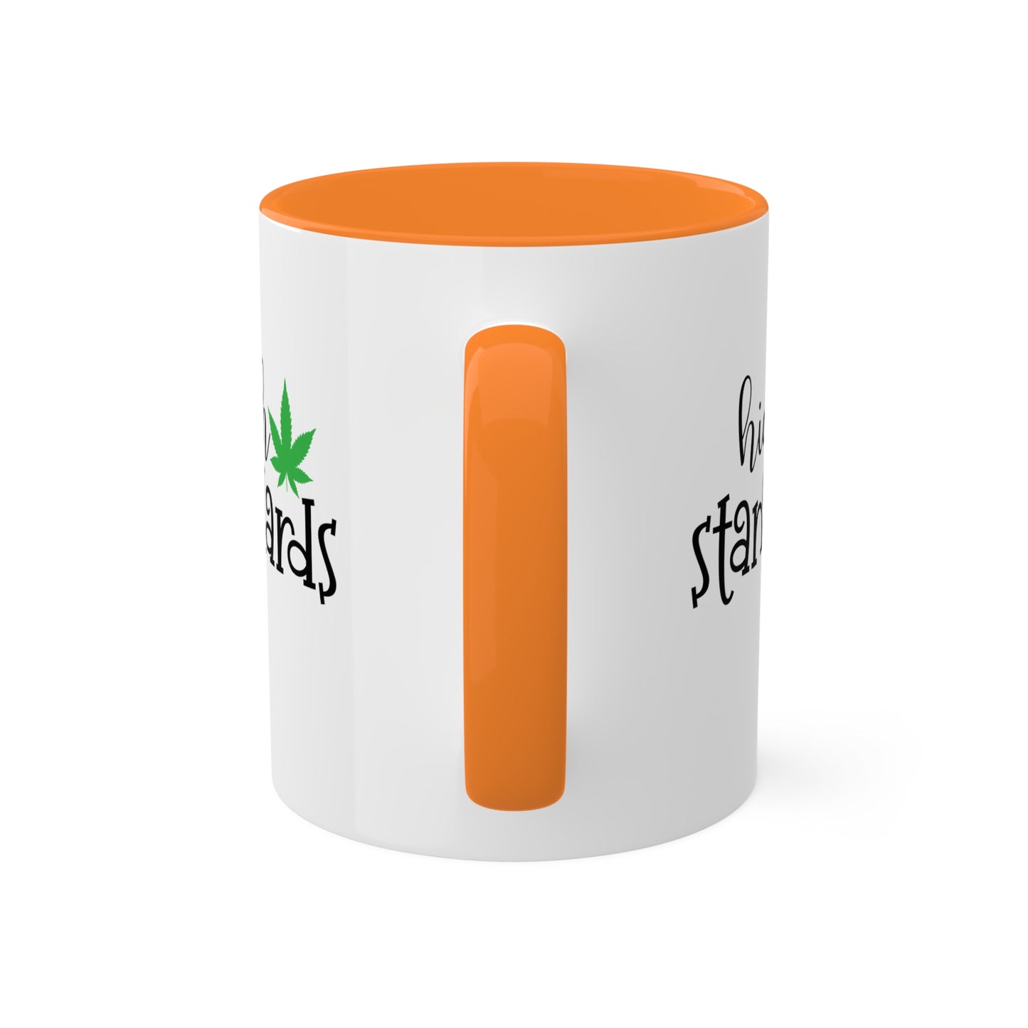 High Standards Coffee Mug Gift - 11oz Colorful Mug