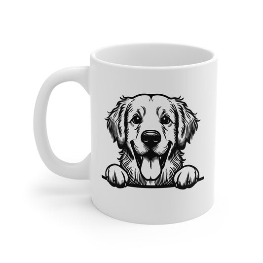 Golden Retriever - 11 oz Ceramic Mug - Perfect Gift For Dog Lovers