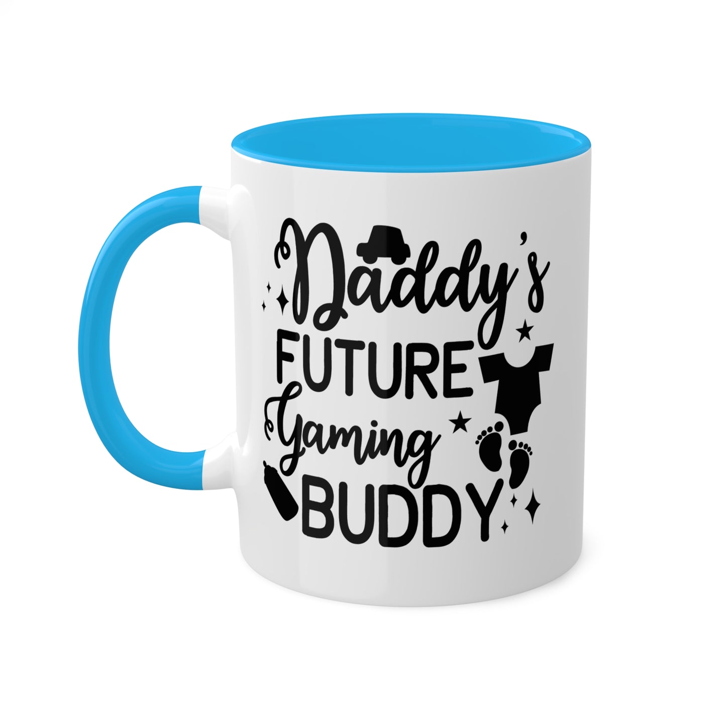 Daddy's Future Gaming Buddy - 11oz Colorful Fun Gift Mug