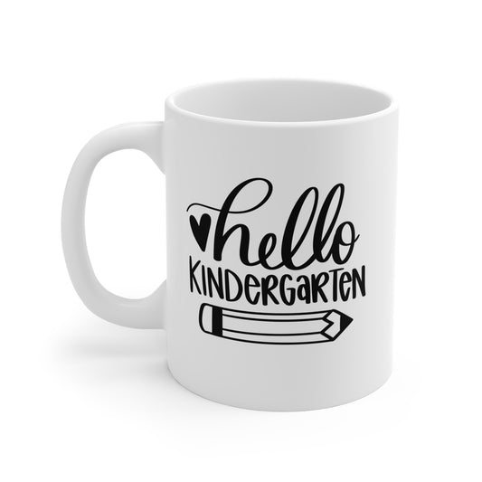 Hello Kindergarten - 11 oz Mug