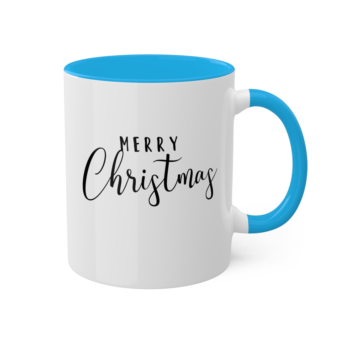 Feliz Navidad - Taza de regalo navideña de 11 oz