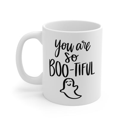 "You Are So Boo-tiful" Ceramic Coffee Mug, 11 oz