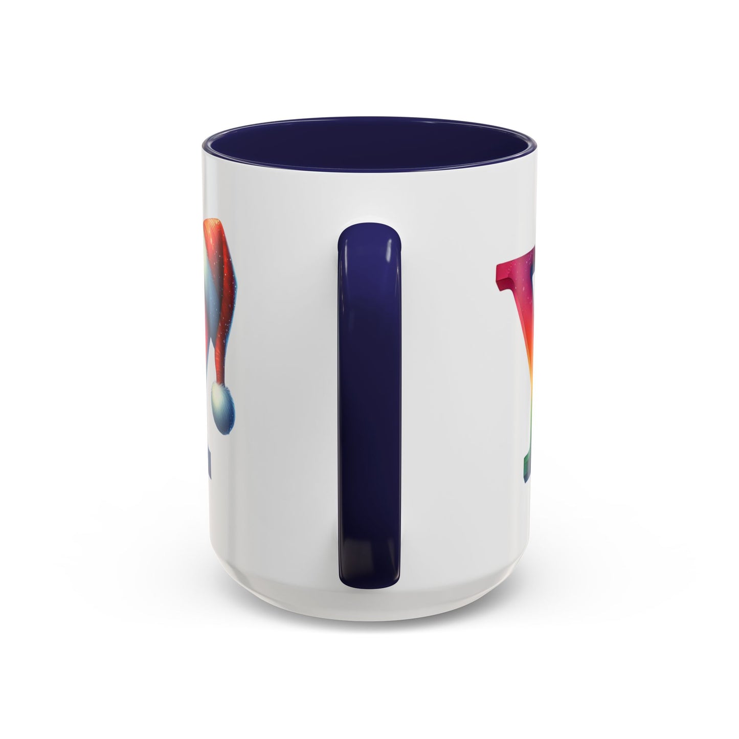 "Y" Christmas Alphabet Letter - Holiday Gift Mug (11, 15oz)