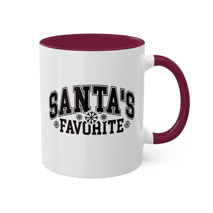 Santa's Favorite - 11 oz Christmas Gift Mug