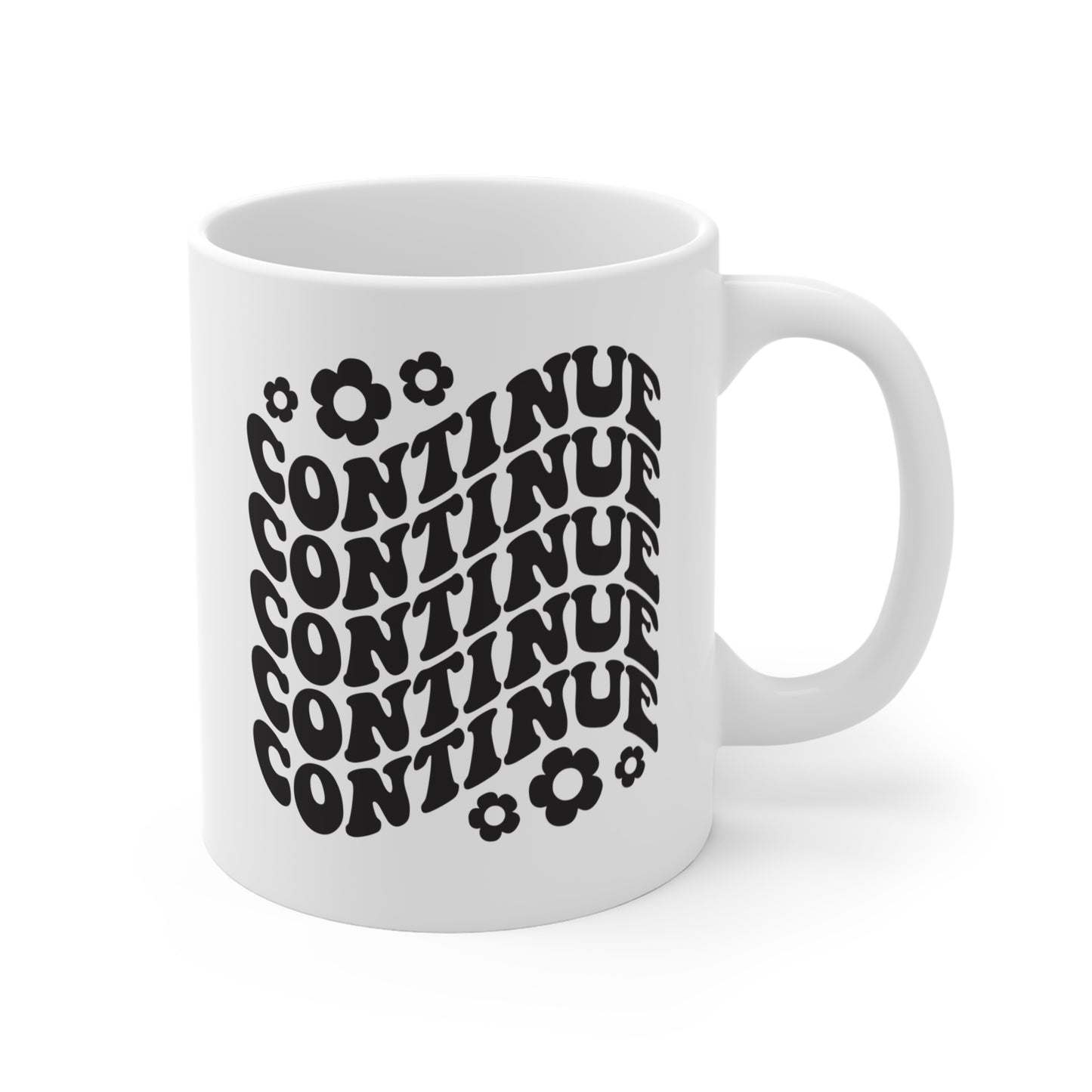 Continuar - Taza de 11 oz