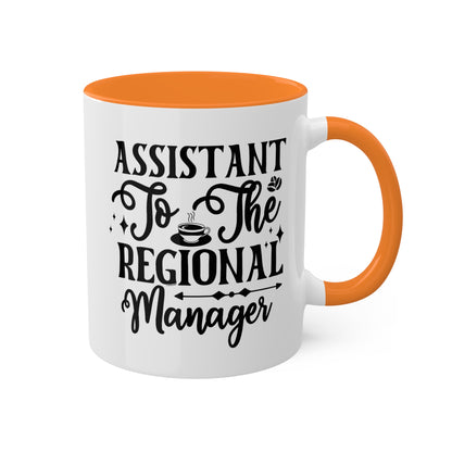 Assistant To The Regional Manager - 11oz Colorful & Funny Mug