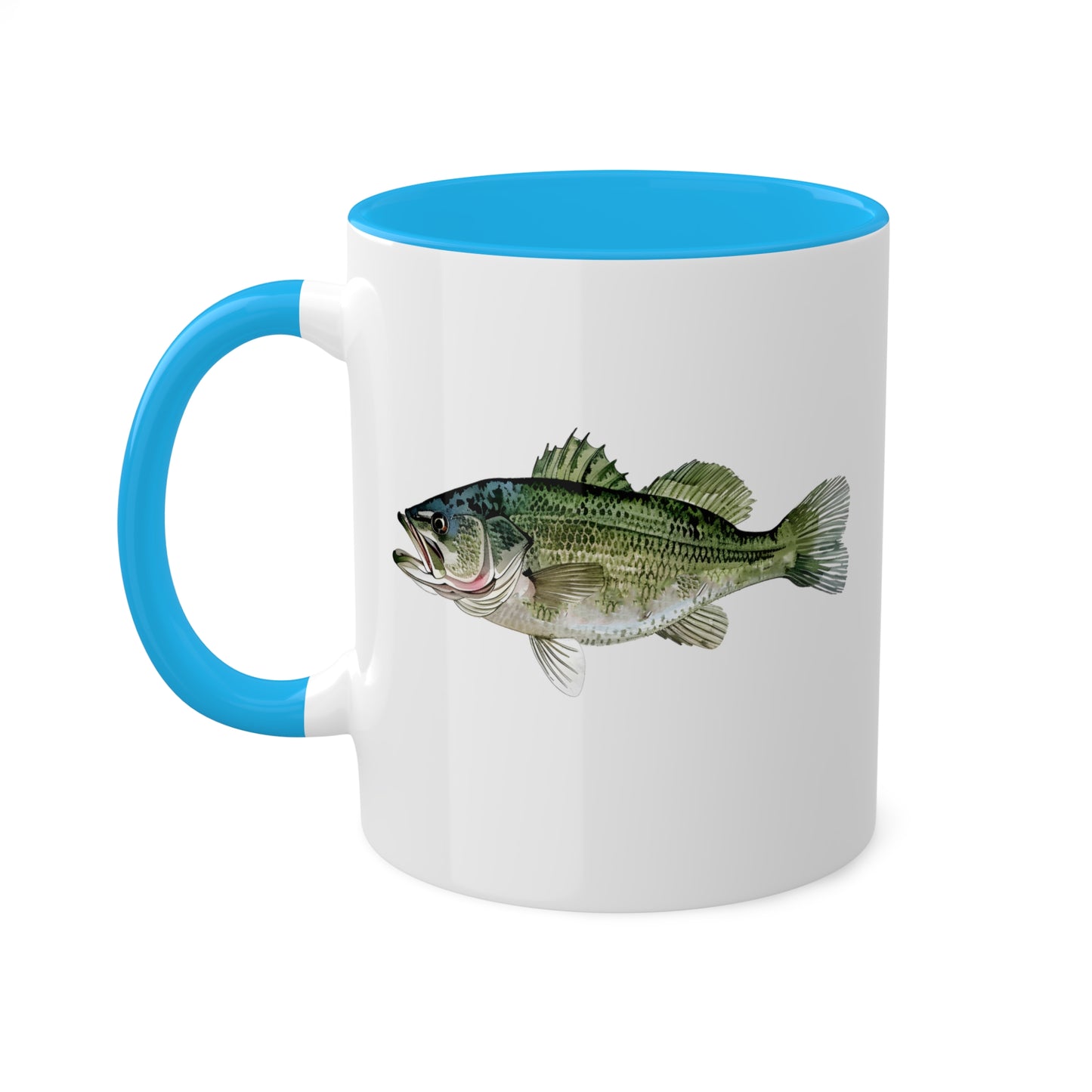 Bass Fish - 11oz Colorful & Fun Ceramic Mug