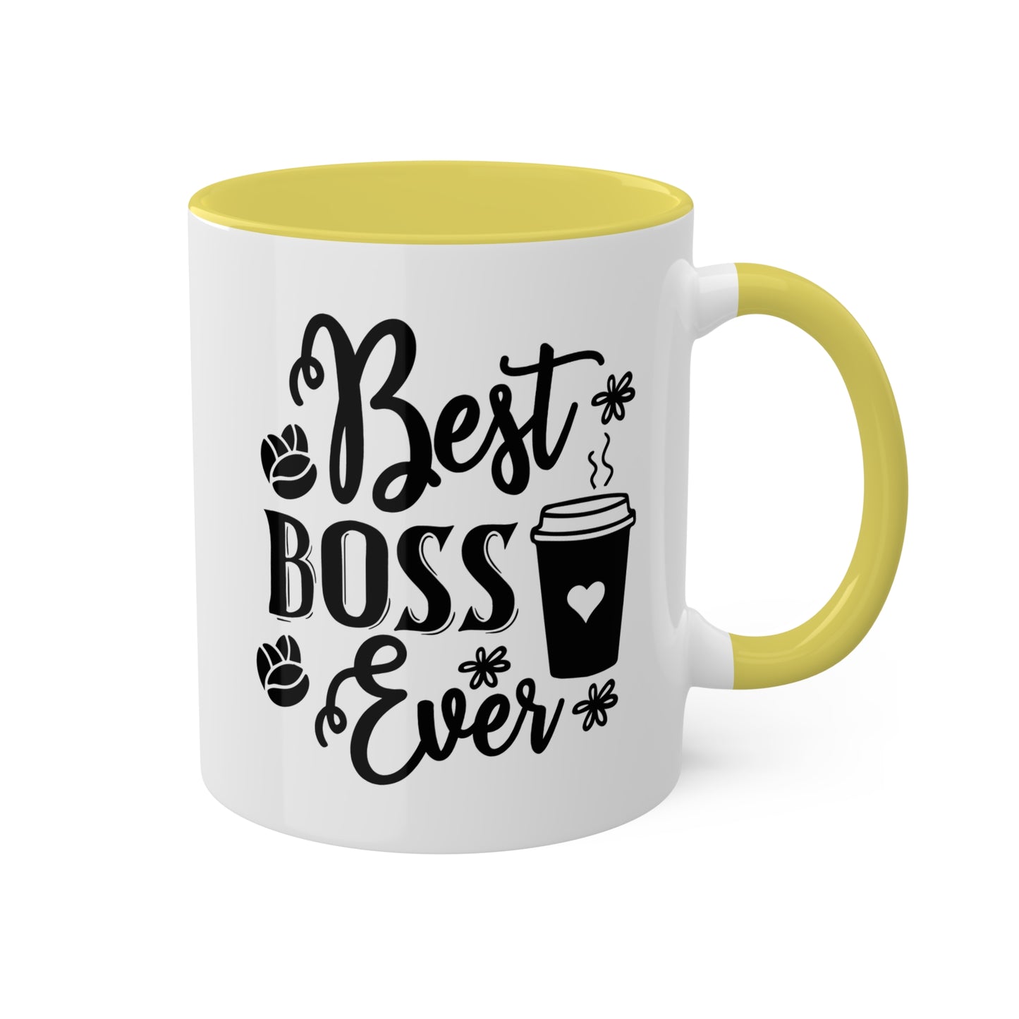 Best Boss Ever - 11oz Colorful & Funny Mug