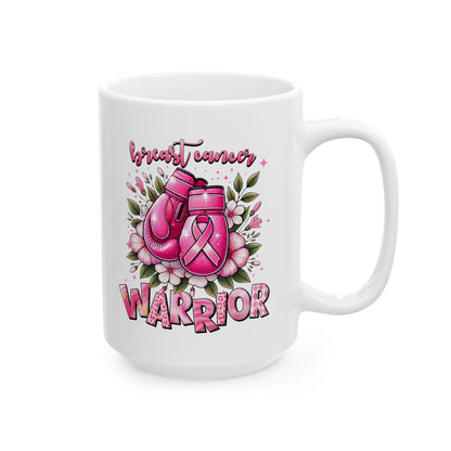 Breast Cancer Warrior - Awareness Coffee Mug (11oz, 15oz)