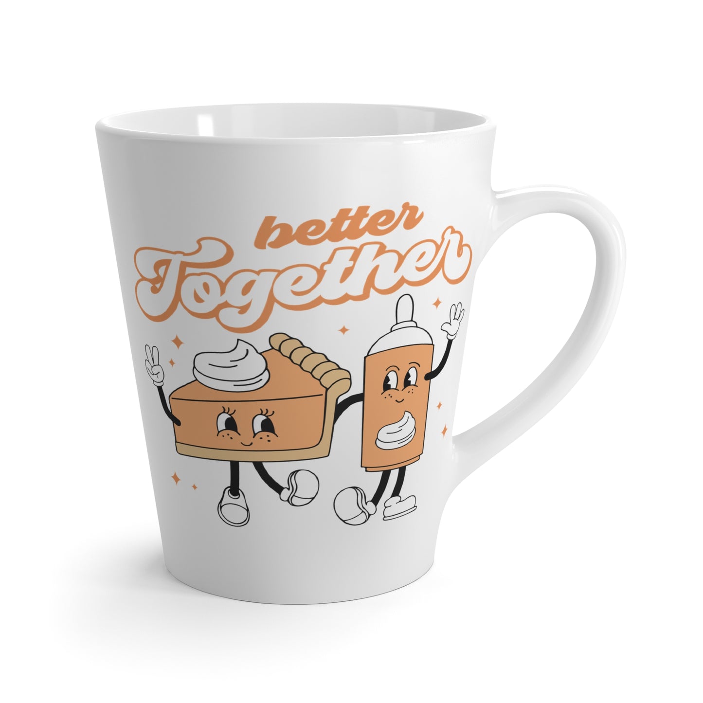 Better Together Fall Latte Mug - 12 oz - Perfect for Gifts