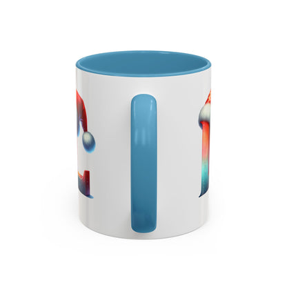 "L" Christmas Alphabet Letter - Holiday Gift Mug (11, 15oz)