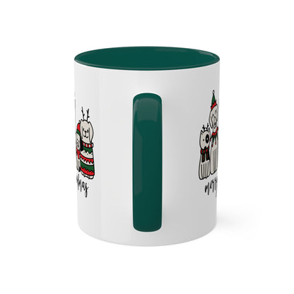 Merry Woofmas - 11 oz Christmas Dogs Gift Mug