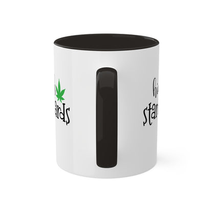 High Standards Coffee Mug Gift - 11oz Colorful Mug