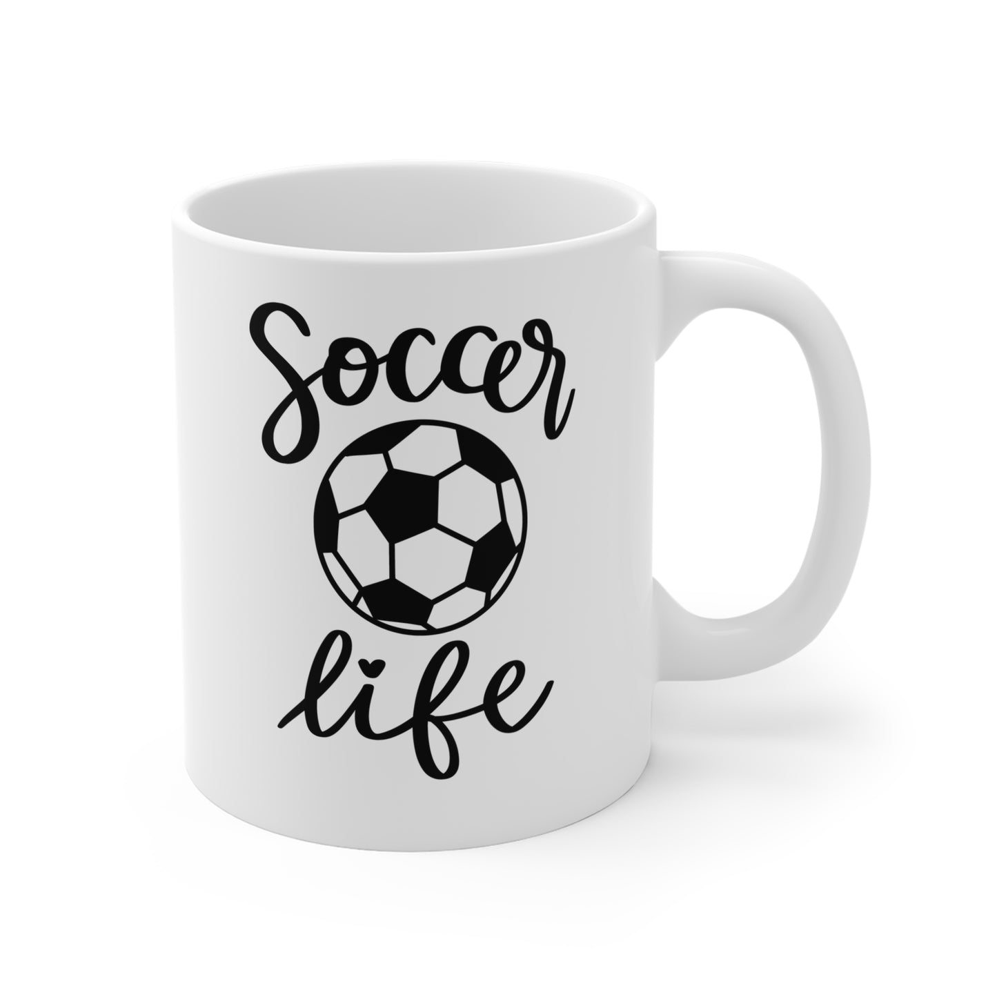 Soccer Life Sports Fan - 11 oz Coffee Mug