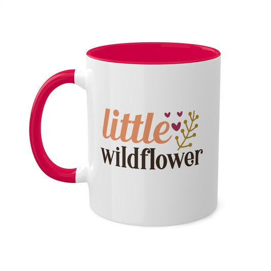 Little Wildflower Cute Coffee Mug Gift - 11oz Colorful Mug