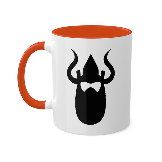 Vikings Warrior Face - 11 oz Colorful Viking Mug