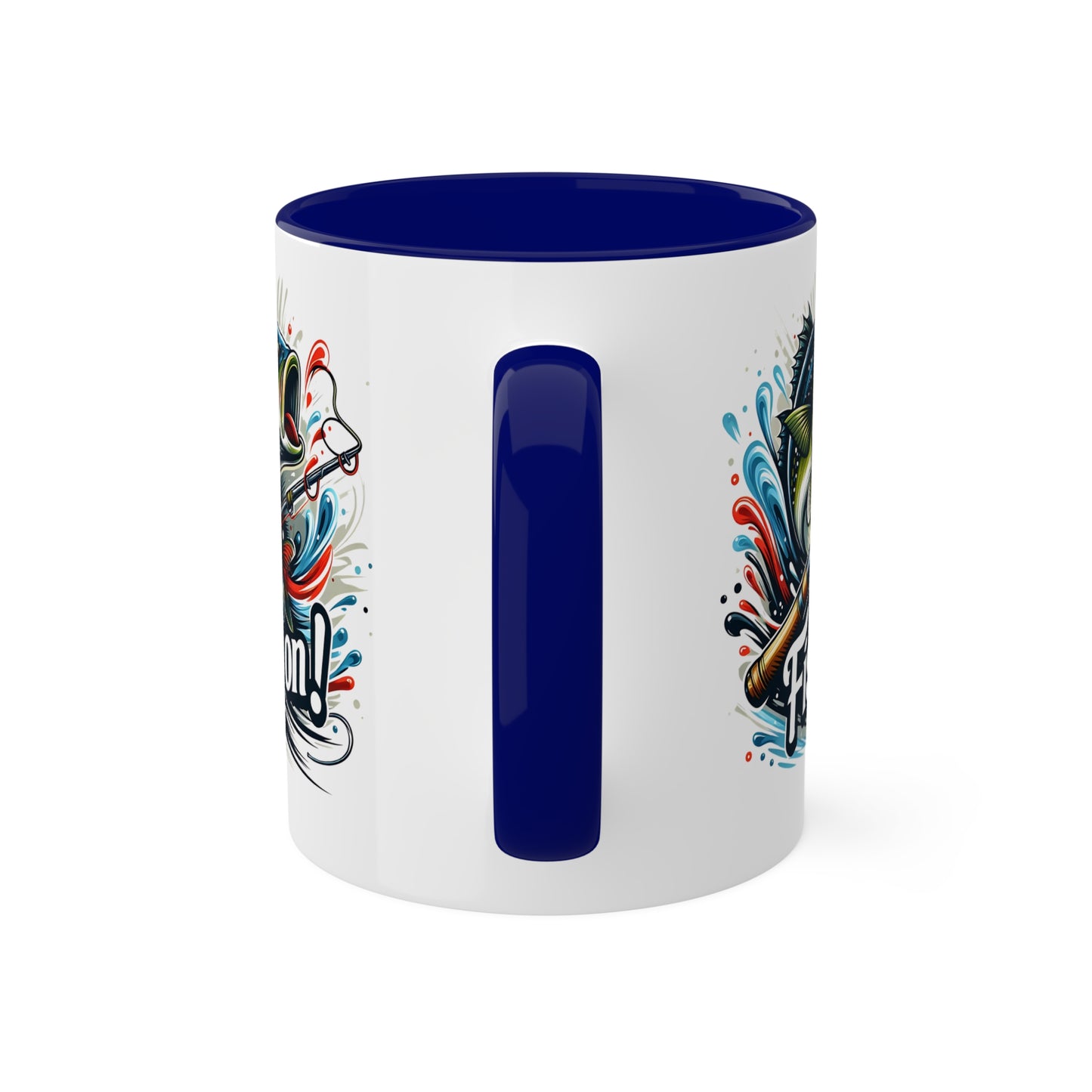 Fish On! - 11oz Colorful Fun Gift Mug