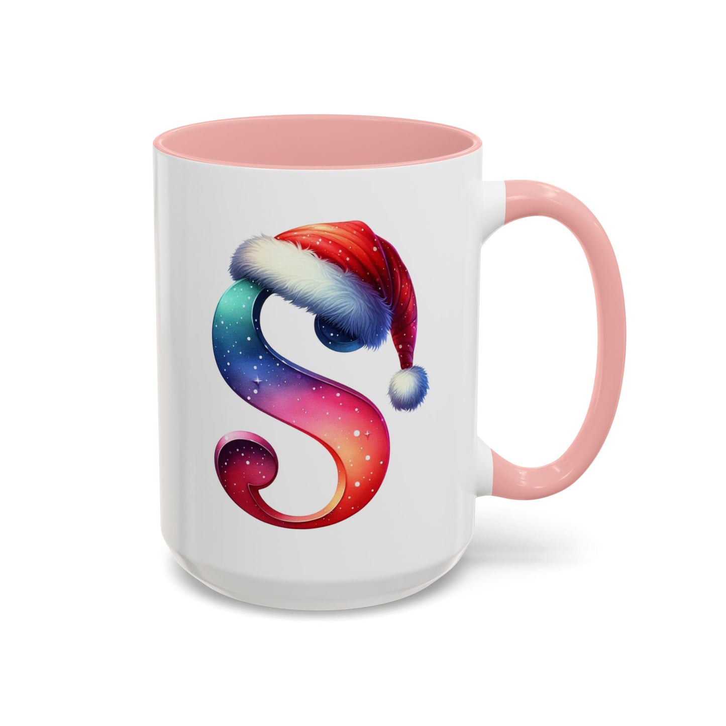 Taza con la letra "S" del alfabeto navideño (11, 15 oz)