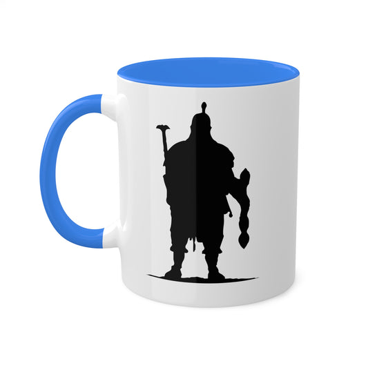 Strong Viking Warrior - 11 oz Colorful Vikings Mug