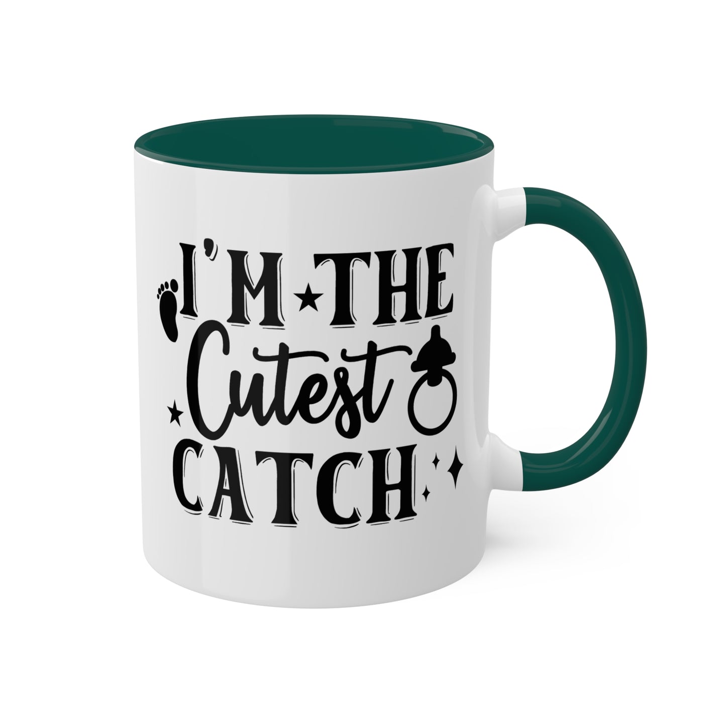 I'm The Cutest Catch - 11oz Colorful Gift Mug