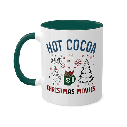 Hot Cocoa And Christmas Movies - 11 oz Christmas Gift Mug