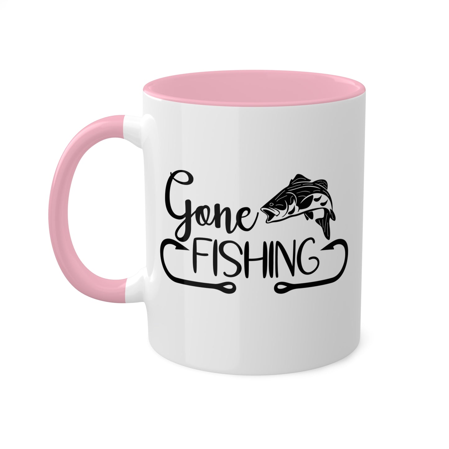 Gone Fishing - 11oz Colorful Fun Gift Mug