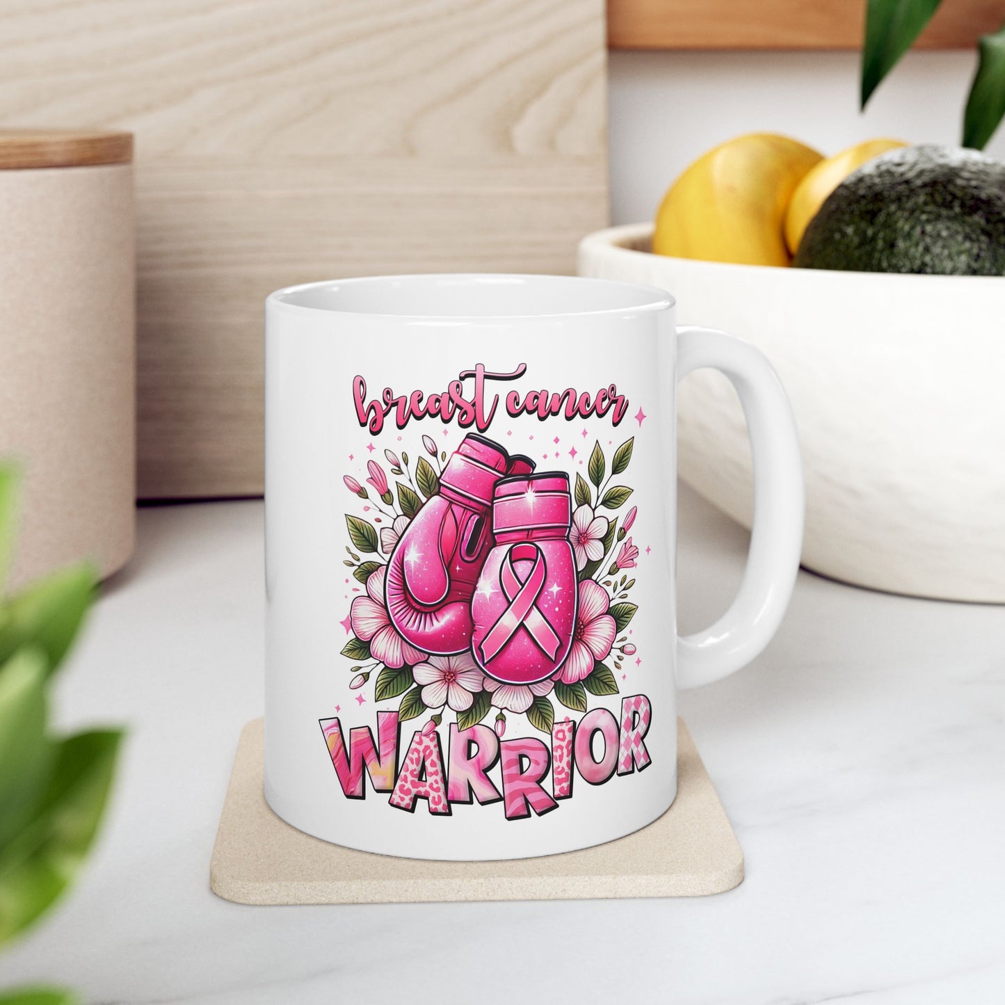 Breast Cancer Warrior - Awareness Coffee Mug (11oz, 15oz)