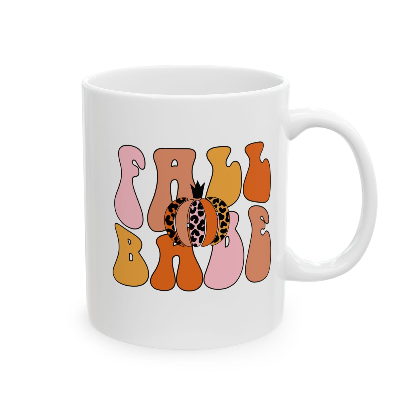 Fall Babe - Thanksgiving Coffee Gift Mug (11oz, 15oz)