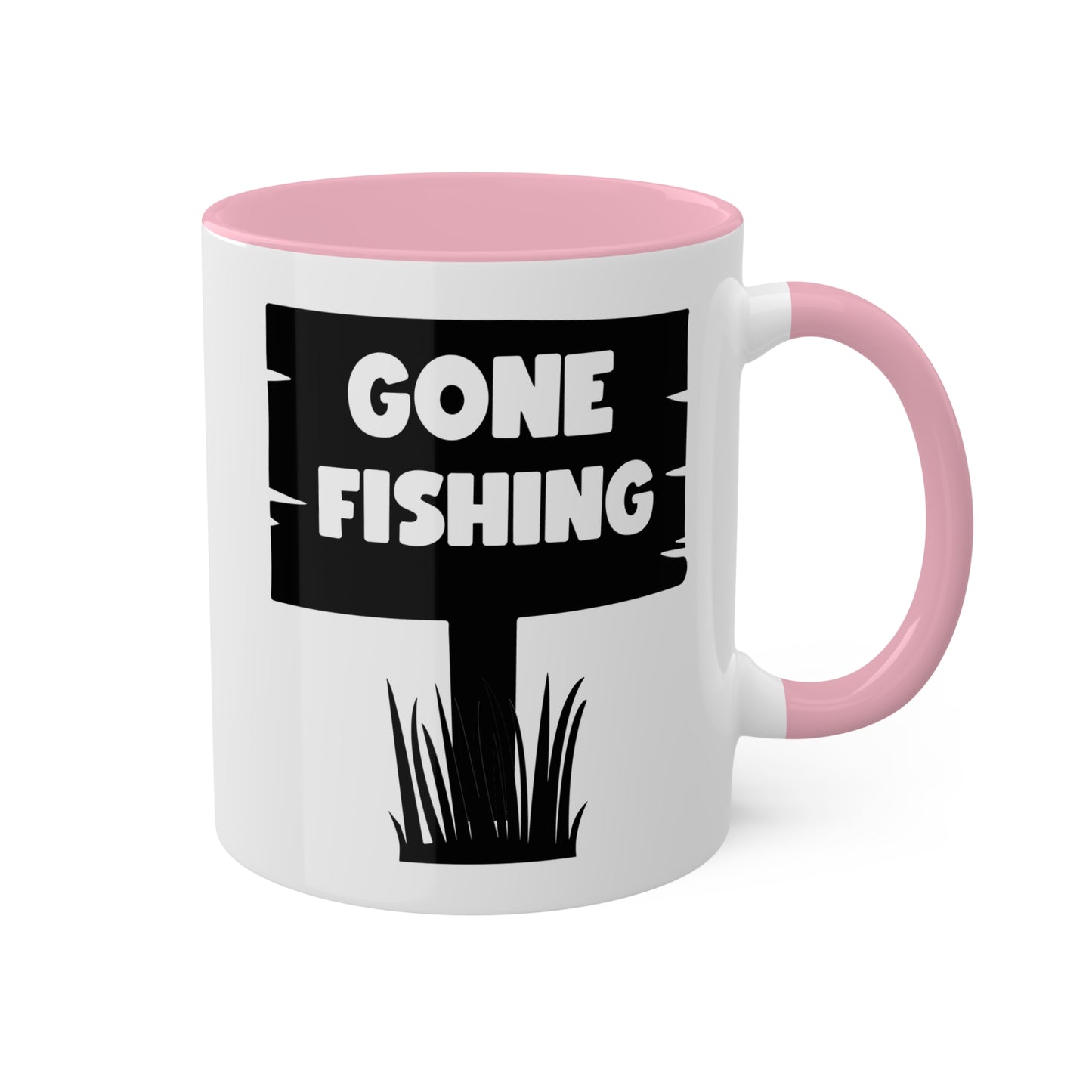 Gone Fishing - 11oz Colorful & Funny Mug