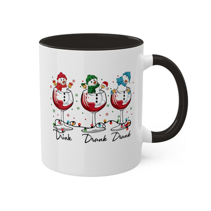 Drink Drank Drunk - 11 oz Christmas Gift Mug