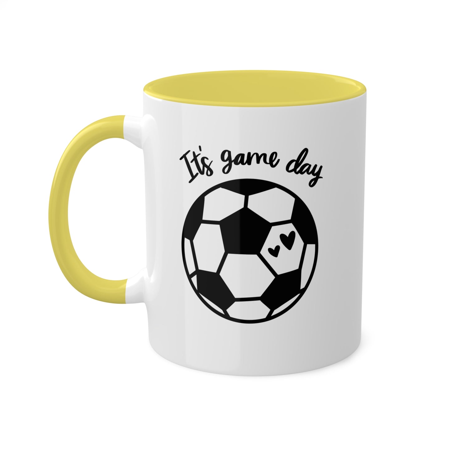 It's Game Day - 11oz Colorful Soccer Mugs