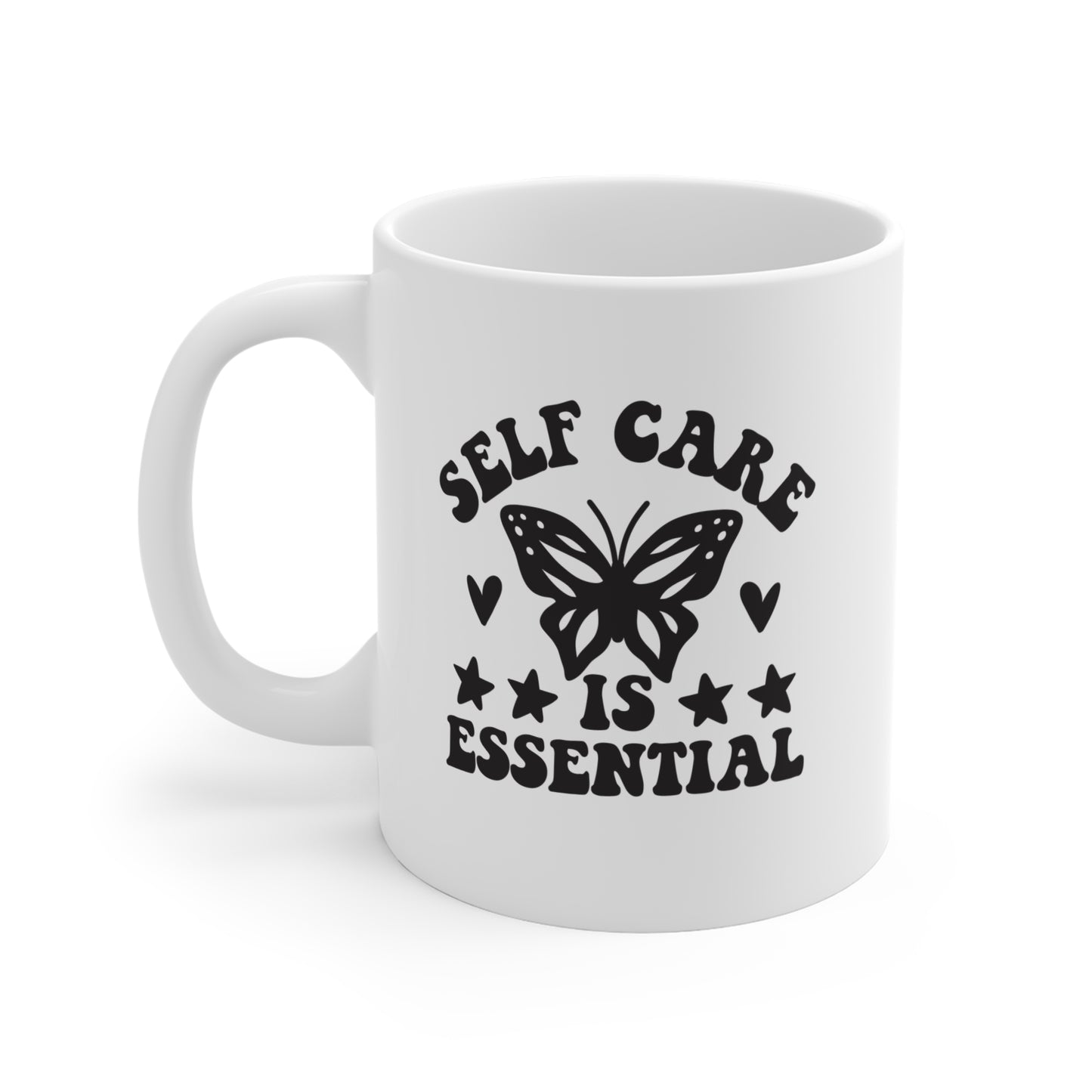 El cuidado personal es esencial - Taza de café de 11 oz