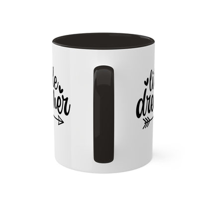 Little Dreamer - Taza de regalo colorida y bonita de 11 oz