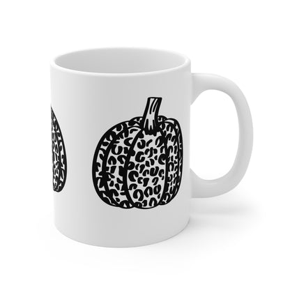 Cute and Spooky Black Pumpkins - 11 oz Ceramic Coffee Mug