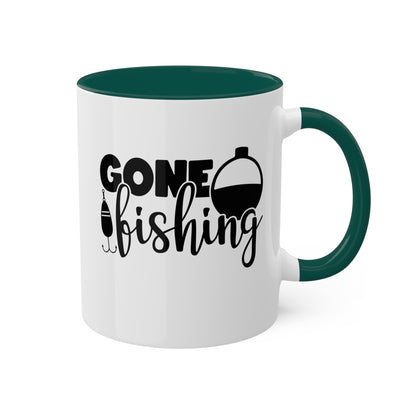 Gone Fishing - 11oz Fun & Colorful Mug