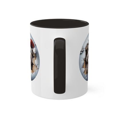 Cute Christmas Raccoon - 11 oz Holiday Gift Mug