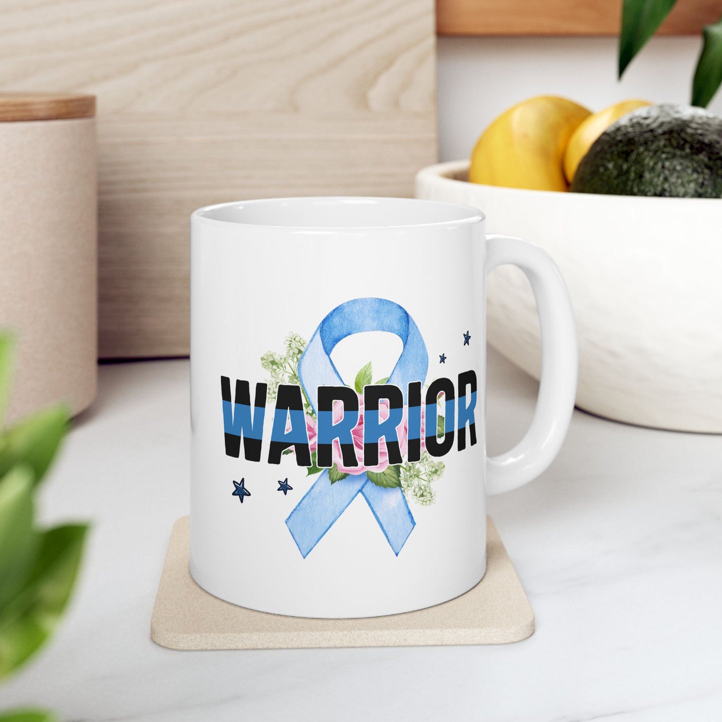 Blue Warrior - Diabetes Awareness Coffee Mug (11oz, 15oz)