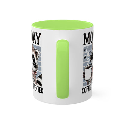 MONDAY Is The Reason Coffee Was Invented - 11oz Colorful Coffee Mug