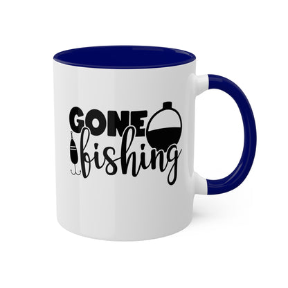 Gone Fishing - 11oz Fun & Colorful Mug