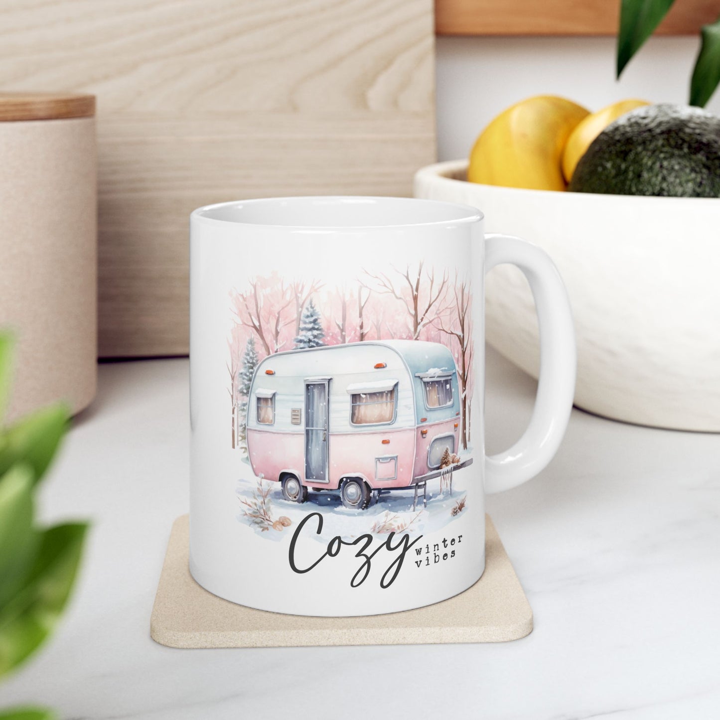 Cozy Winter Vibes - Coffee Gift Mug (11oz, 15oz)