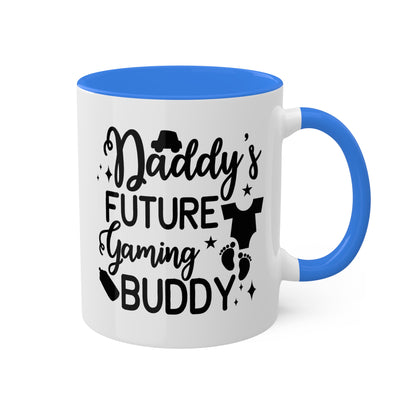 Daddy's Future Gaming Buddy - 11oz Colorful Fun Gift Mug