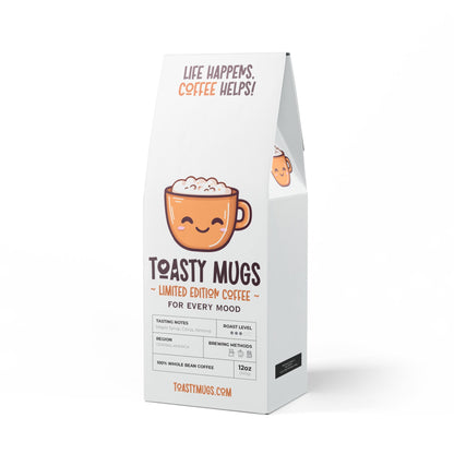 Toasty Mugs Limited Edition Maple Nut Bliss Coffee Blend (Medium Roast)