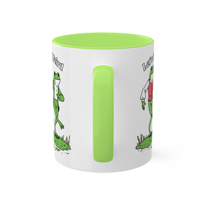 Let's Get Weird With Two Cute Frogs - 11oz Colorful & Fun Mug