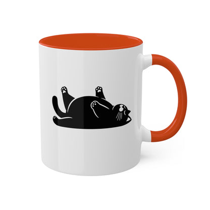 Lazy Cat - 11oz Colorful & Fun Mug