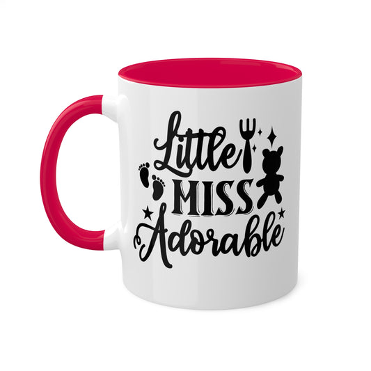 Little Miss Adorable - 11oz Colorful Fun Gift Mug