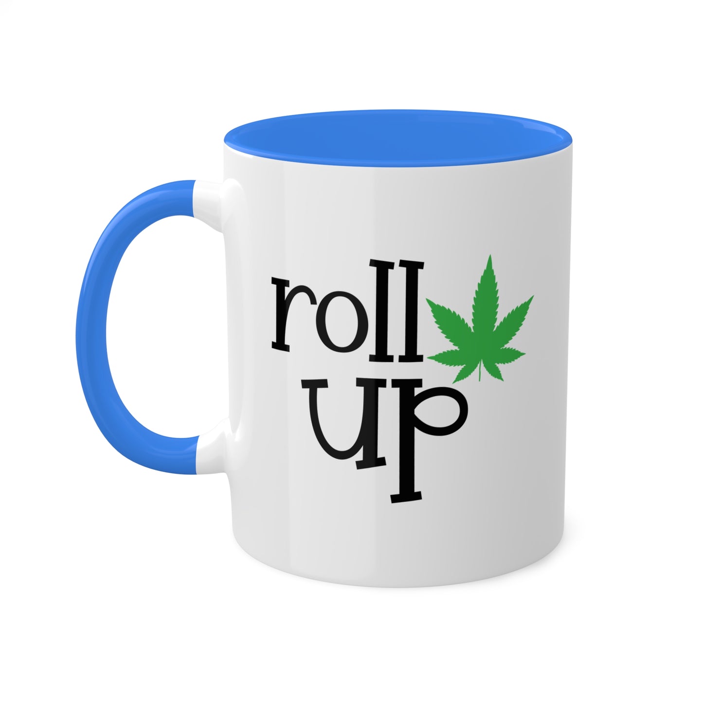 Roll Up Coffee Mug Gift - 11oz Colorful Mug