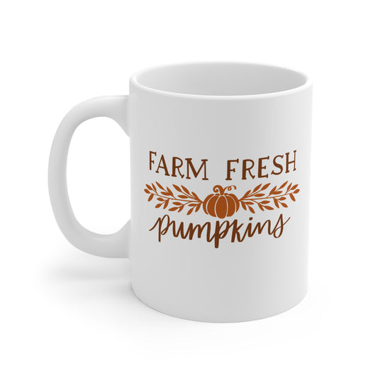 Farm Fresh Pumpkins - 11 oz Ceramic Mug